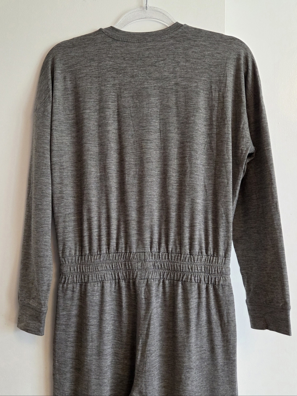 VUORI Lux Henley Jumpsuit Grey Extra Small - Picture 7 of 8